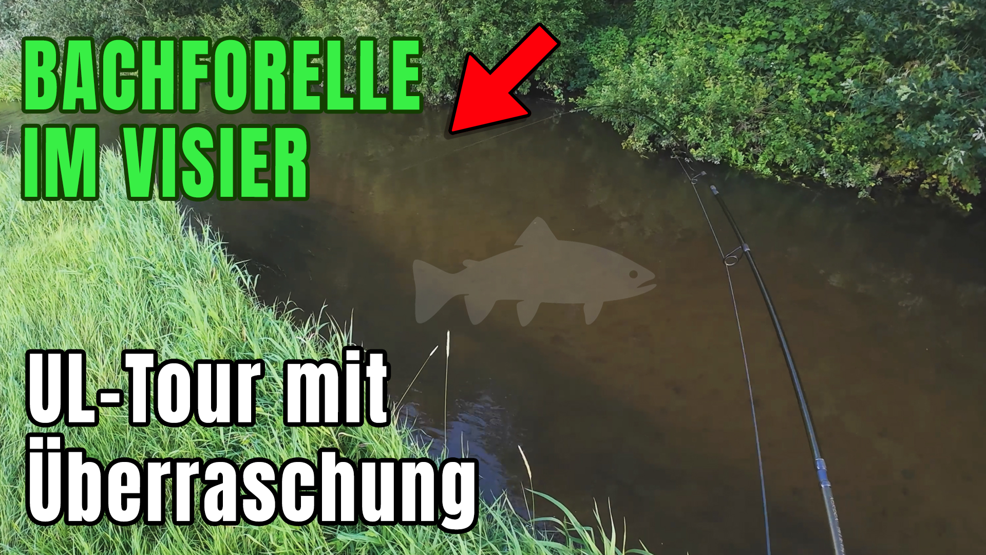17.08.2025 – UL-Spinnfischen auf Bachforelle – spannende Flusstour